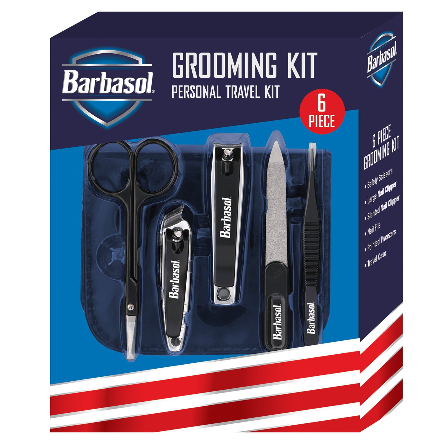 6-Piece Travel Grooming Manicure Kit