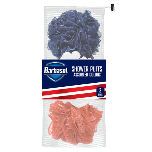 Men’s Shower Puffs (3-Pack)