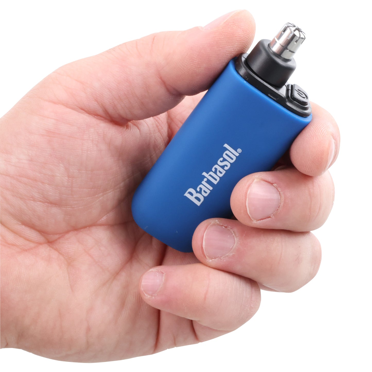 Mini Nose & Ear Trimmer - Rechargeable, Portable, Multipurpose Grooming Tool with Non-Slip Grip