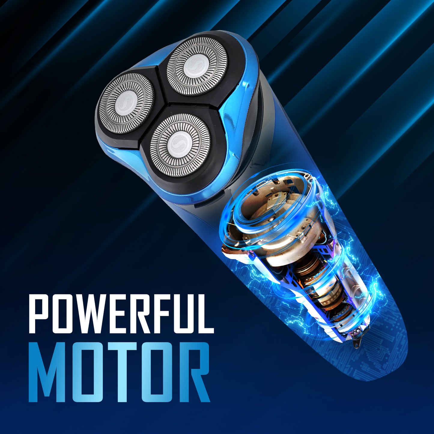 Barbasol Wet Rotary Shaver with LCD