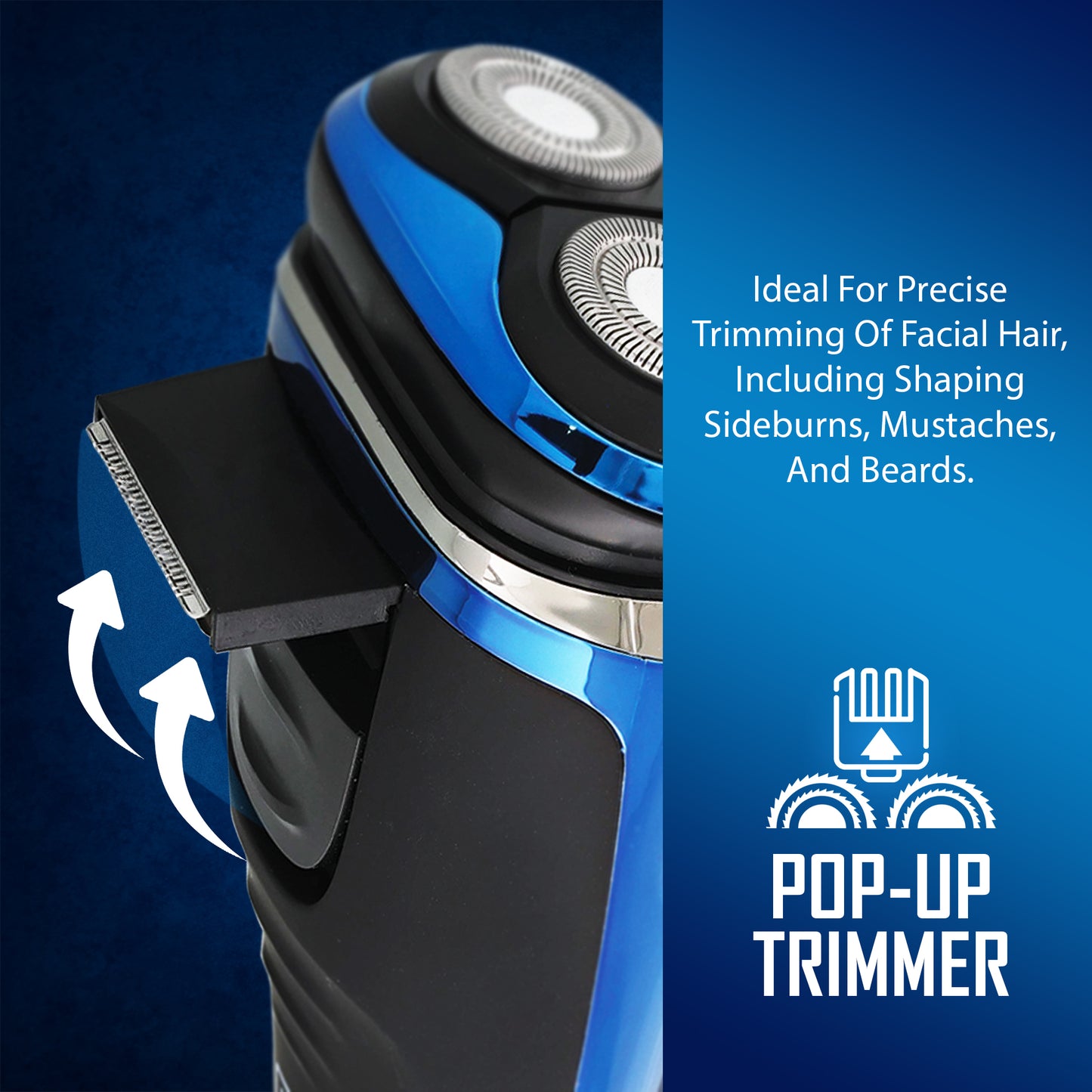 Barbasol Wet Rotary Shaver with LCD