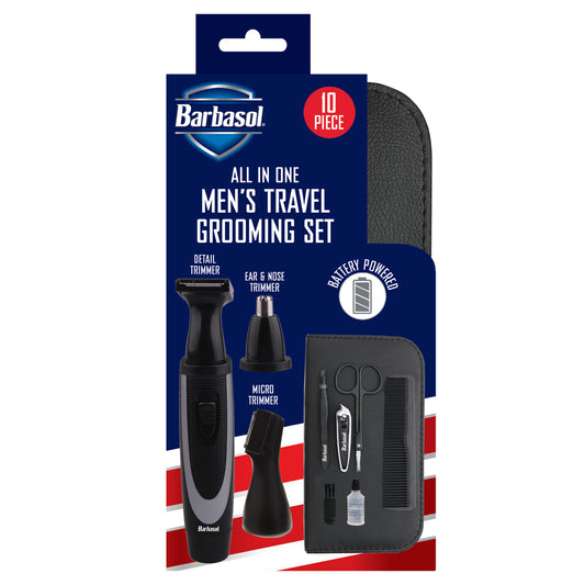 10-Piece All-In-One Men’s Grooming Kit