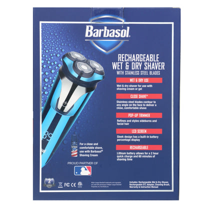 Barbasol Wet Rotary Shaver with LCD