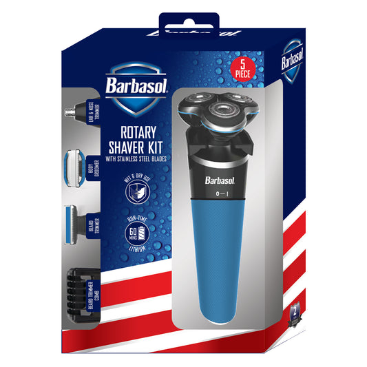 5 in 1 Power Rotary Shaver Set