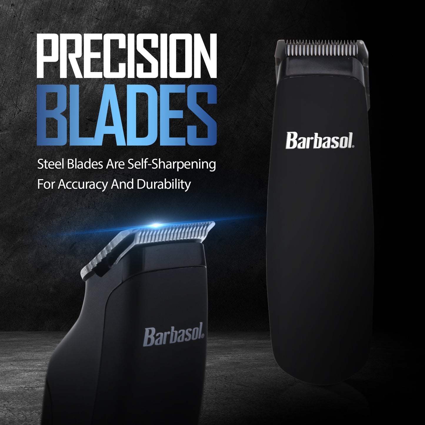 9pc All-in-One Kit with Rechargeable Hair Clipper, Stainless Steel Blades, and Touch-Up Trimmer