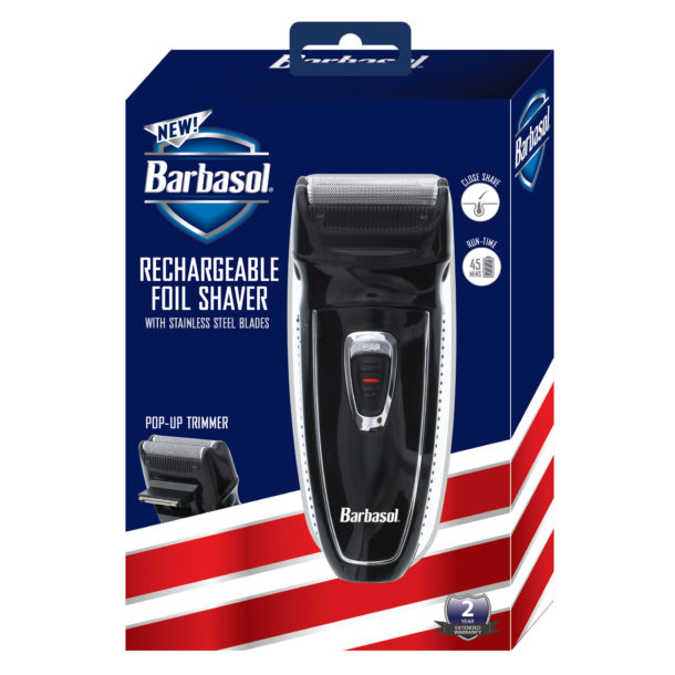 Rechargeable Foil Shaver With PopUp Trimmer Barbasol