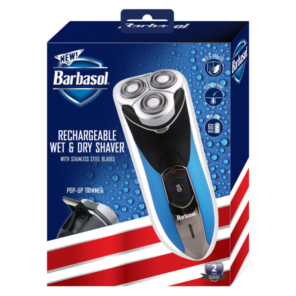 Rechargeable Wet & Dry Rotary Shaver