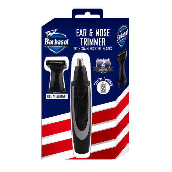 Ear & Nose Trimmer with Foil Attachment and Stand