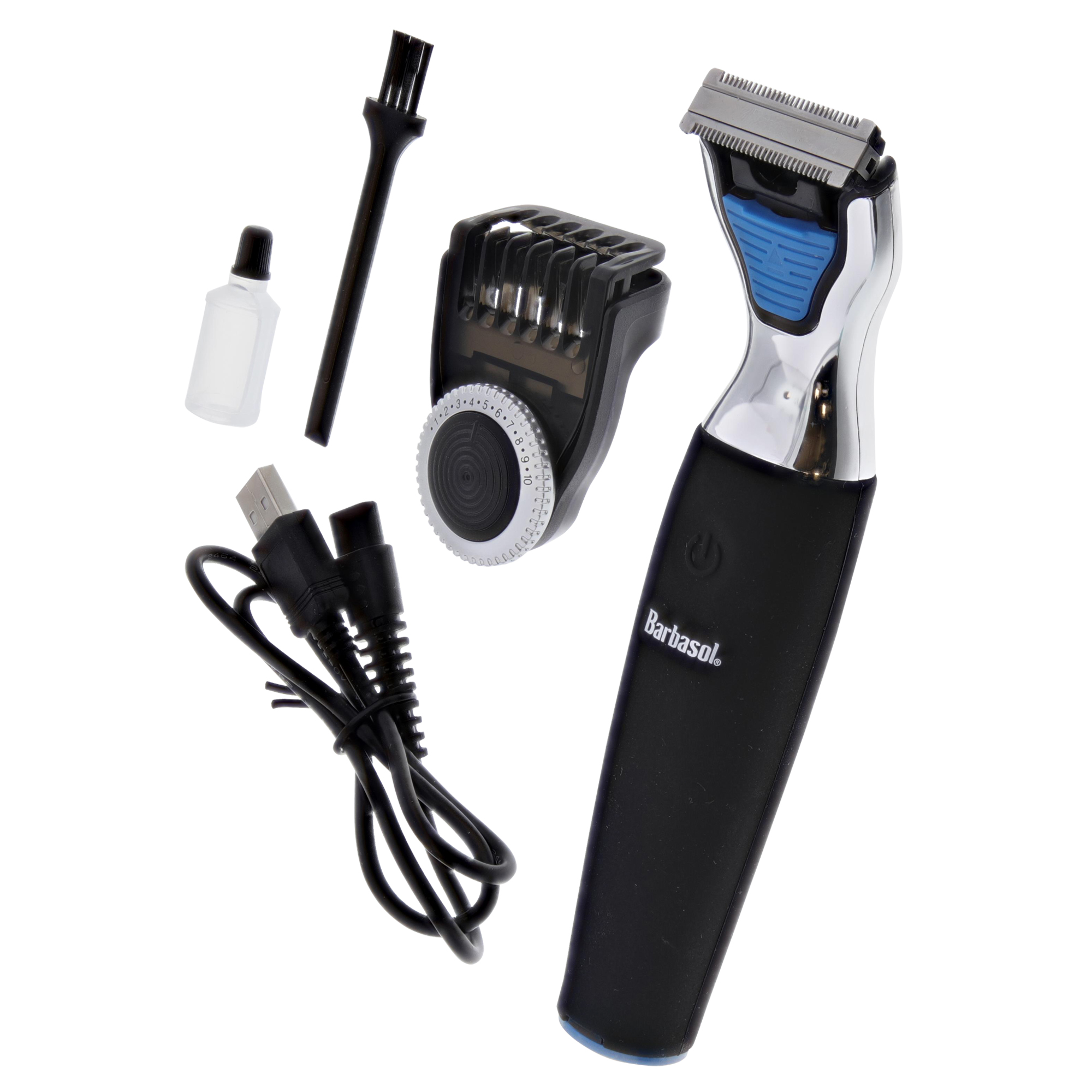 grube Stedord belastning Power Single Blade with Beard Trimmer Attachment – Barbasol