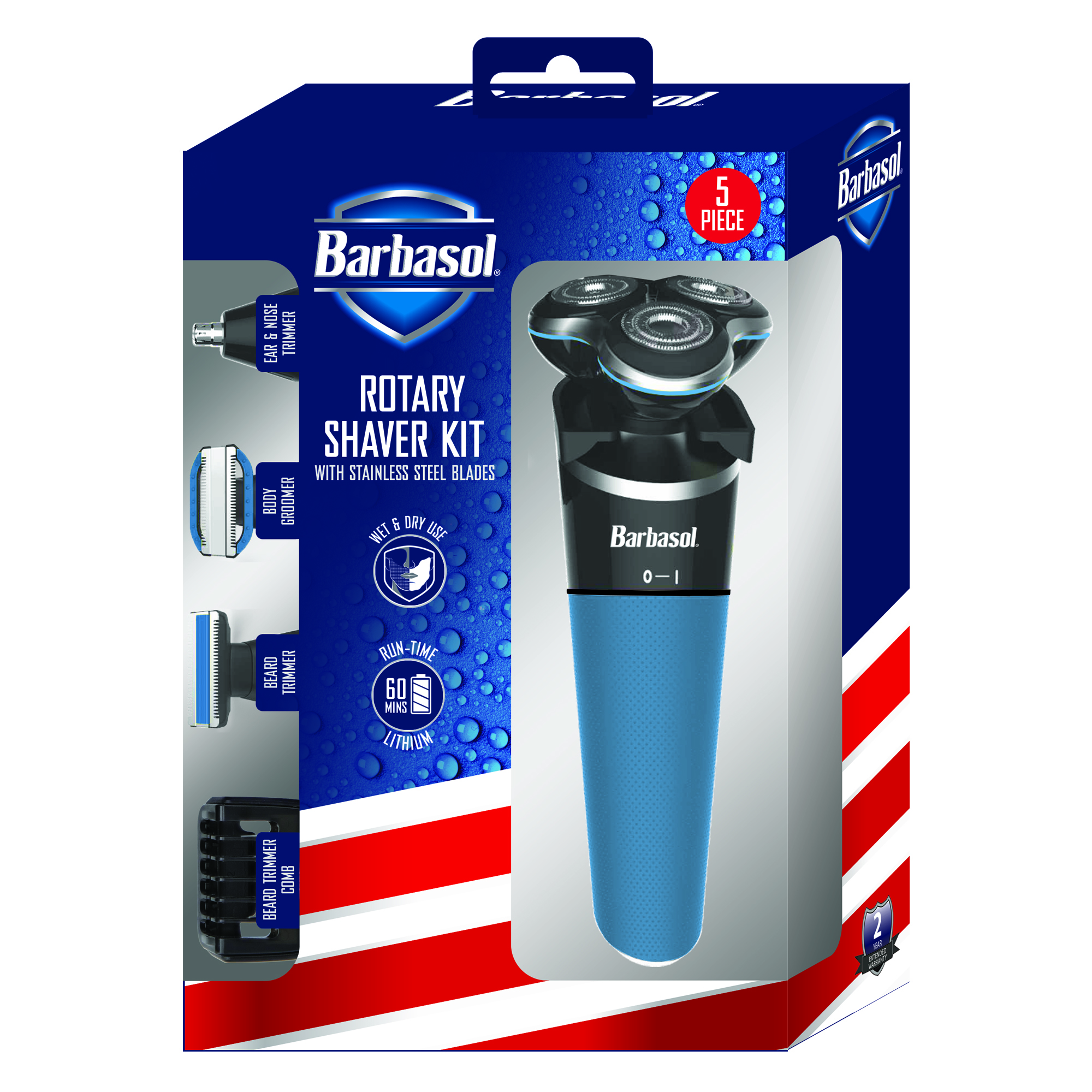 Barbasol Rechargeable Electric Shaver